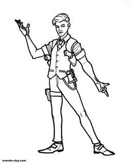 Fortnite Colouring Pages Midas / Battle royale that could be