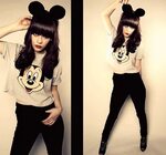 Rachel-Marie Iwanyszyn - Disney Genuine Vintage Mickey Cropp
