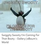 Swiggity Swooty Coming For That Booty - Swiggity swooty, i'm