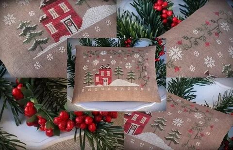 THE SUBROSA DESIGN Farmhouse Christmas Counted Christmas cro