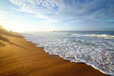 Скачать обои песок, море, пляж, beach, sea, sand, shore, раз