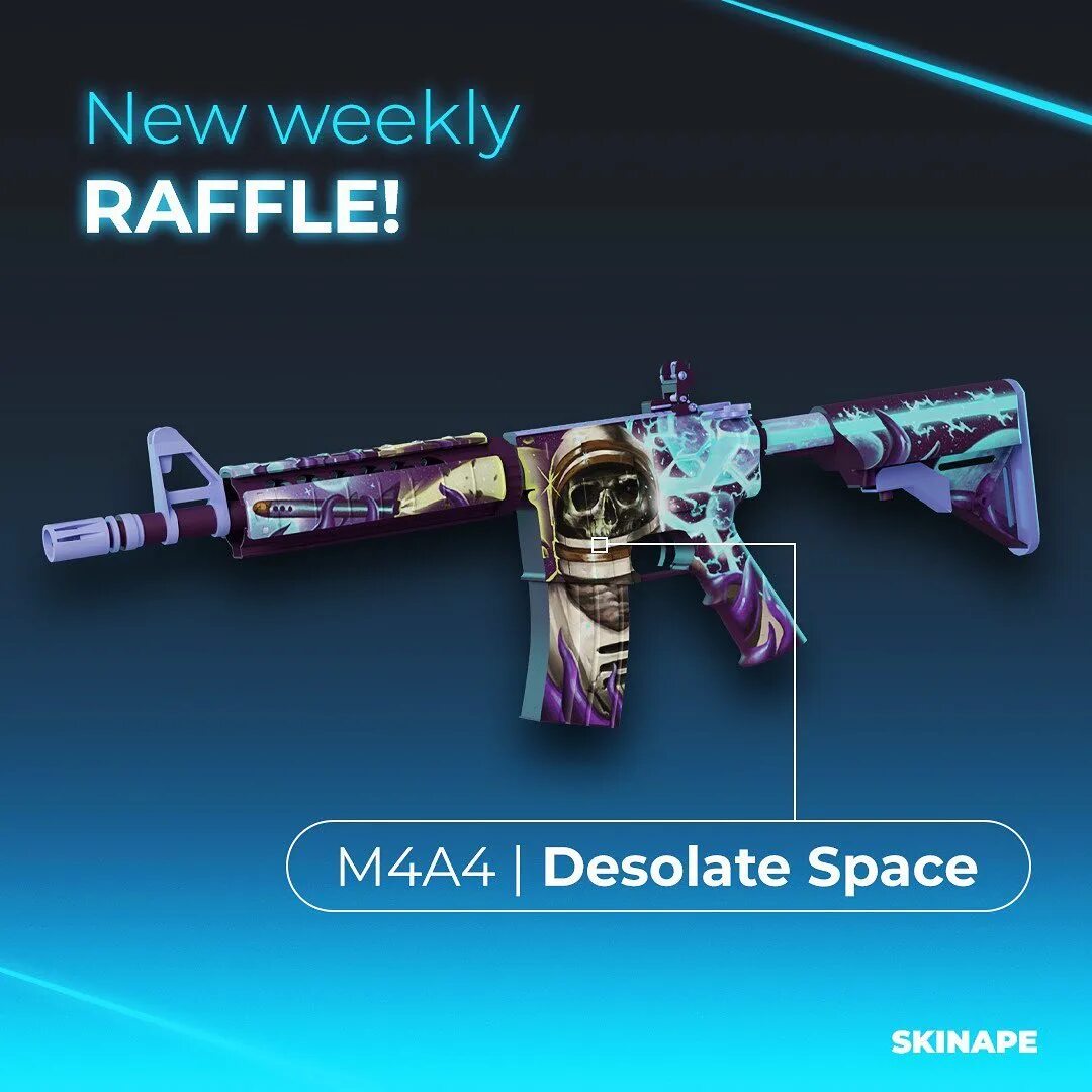 M4a4 desolate space безлюдный космос фото 102