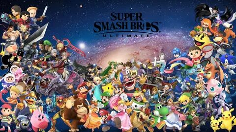 Smash Bros Ultimate Desktop Background posted by Ryan Walker