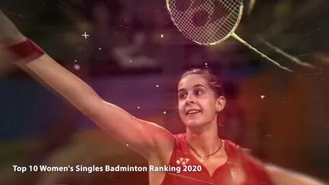 Top 10 Women's Singles Badminton Ranking 2020 - YouTube