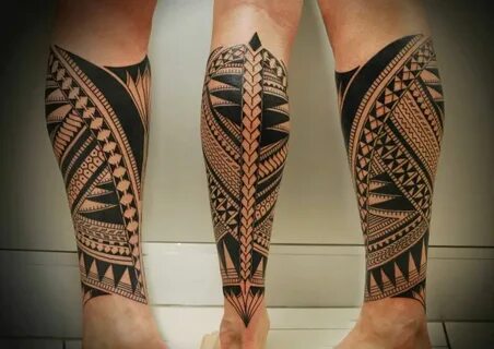 polynesian inspired tattoo Simon Tattoo Tattoo Studio in Teu