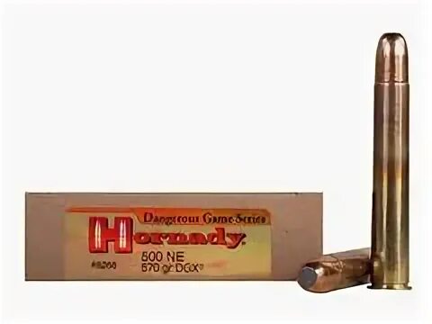 Hornady Dangerous Game Ammunition 500 Nitro Express 3" 570 G