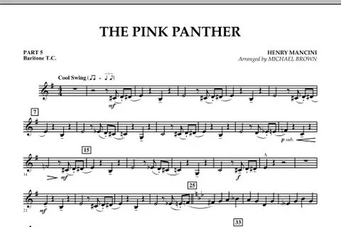 Michael Brown "The Pink Panther - Pt.5 - Baritone T.C." Shee