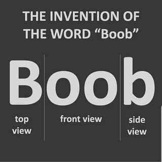Boobs word