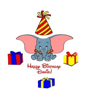 Birthday Dumbo// Dumbo Magnet// Disney Cruise Magnet// Cruis