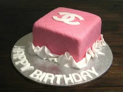 Pink Chanel Birthday Cake. My birthday is in eight days, who