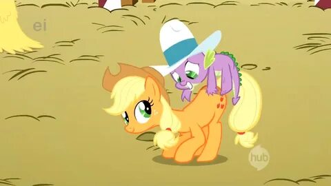 #208950 - safe, screencap, applejack, spike, dragon, earth p