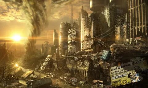 City Ruins Fallout tribute Behance