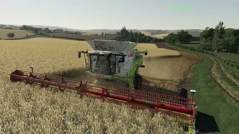 Realistic Cereal and Canola Crop Densities v1.0 - FS19 mod -