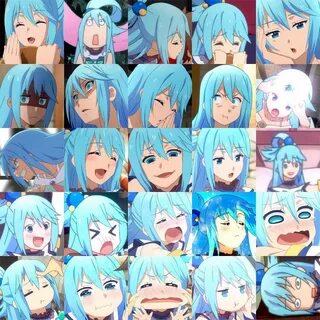 C-c-combo derp Anime, Anime memes funny, Aqua konosuba