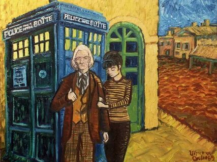 Van Gogh, les parodies et les geeks Art parody, Doctor who t