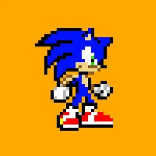 Sonic The Hedgehog Pixel Art By Akaiketsueki On Deviantart A