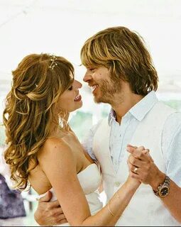 Wedding Eric Christian Olsen and his beautifull wife Sarah W