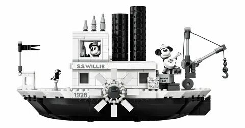 Steamboat Willie Lego Set 2019 POPSUGAR Family Photo 5