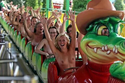 Rollercoaster boob flasher pictures (09:17) Porn Clip Boobs