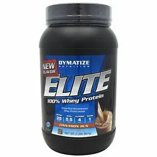 Dymatize Elite 100% Whey Protein Review- Cinnamon Bun - SixP