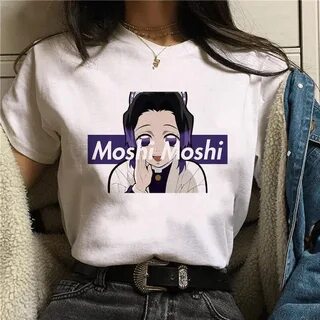 Moshi Moshi Shinobu T-Shirt Demon Slayer Shop