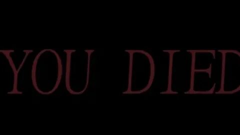 Dark Souls ' You Died ' Sound Effect GIF Gfycat