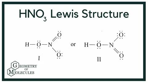 HNO3 Lewis Structure (Nitric Acid) - YouTube