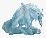 Winter Wolf Dungeons And Dragons , Png Download - Winter Wol