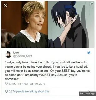 Lan Judge Judy Here I Love the Truth if You Don't Tell Me th