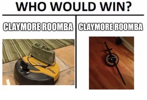 Dank Meme Bot в Твиттере: "Claymore Roomba #dankmemes.