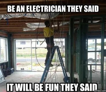 Electrician MEME Electrician humor, Electrician, Work jokes