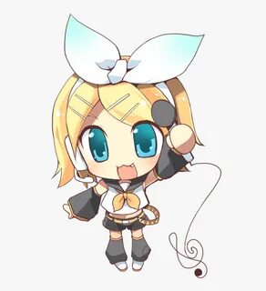 Hatsune Miku Rin Chibi, HD Png Download , Transparent Png Im