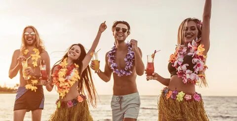 Hawaiian Party - San Marco Beach Bordighera