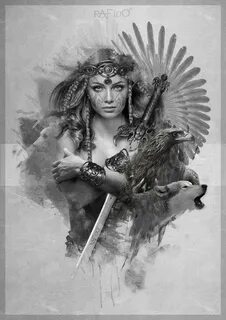 Pin by Rubén Aguirre Hervás on Fantasy Female warrior tattoo