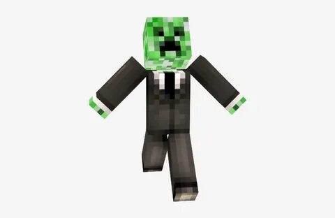 Minecraft Minecraft Creeper In A Suit Skin - Minecraft Skins