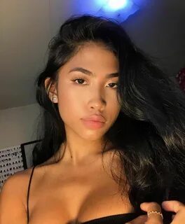 Mixed asian black girl