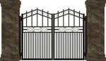 Goal Closed Input Door Png Image - Open Gate Png Clipart - L