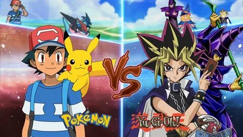 Pokemon Crossover Anime: Ash Vs Yugi Muto (Pokemon Vs Yugioh