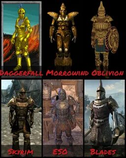 От Morrowind до Skyrim, ESO и Blades - эволюция тяжелых досп