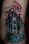 54 Castle Tattoos With Historical and Powerful Meanings - Ta