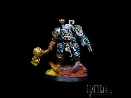 CoolMiniOrNot - Grey Knights Apothecary by Galharen