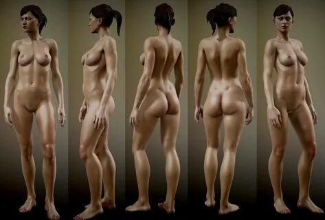 Realistic Female Figure - 3D Model by bonebrew22