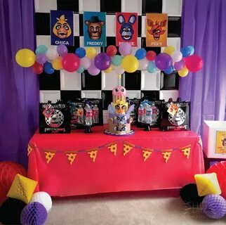 Five Nights At Freddy's Birthday Party Ideas Photo 2 of 11 K