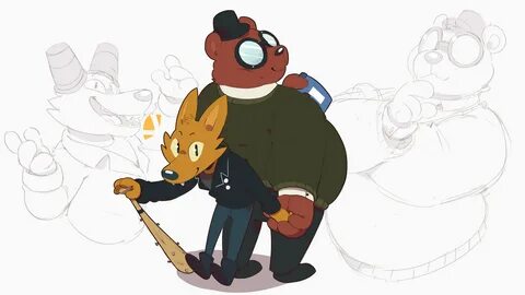 Gregg & Angus by BennyCartoonist Night in the Woods Know You