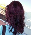 Love love my cherry coke with violet ombre Hair color pictur