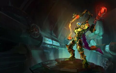 Full Machine Viktor Wallpapers & Fan Arts League Of Legends 