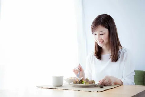 Japanese girl dieting
