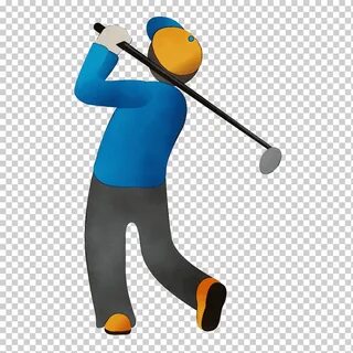 Golfing emoji