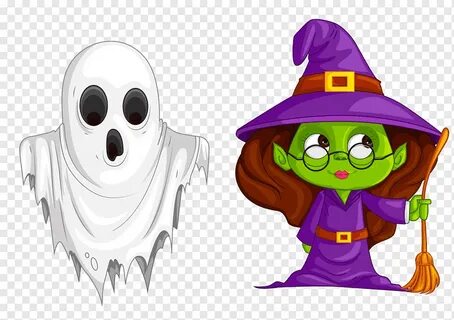 Halloween Cartoon, Witchcraft, Halloween, Drawing, Face, Pur