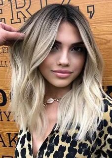 Fantastic Balayage Hair Colors with Dark Roots for 2019 #hai